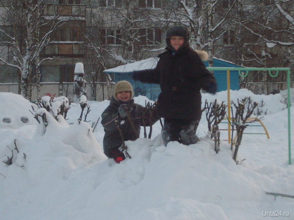 На прогулке Наши люди Ухта