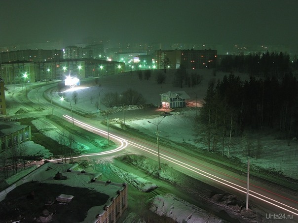 с крыши
ул. Интернациональная Улицы города Ухта