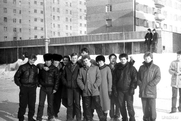 1987г. На Комсомольской. Наши люди Ухта