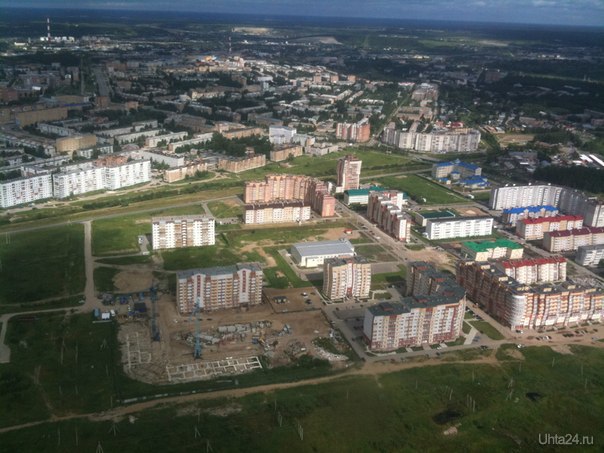 Вид нового района  Ухта