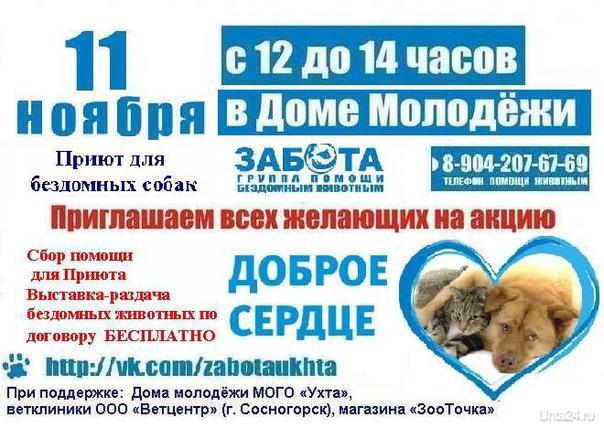 В воскресенье, 11 ноября, с 12.00 до 14.00 в Доме Молодёжи ( ул.Октябрьская, 7) состоится акция 