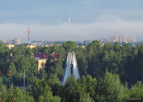2013г. Туман отступает. Улицы города Ухта