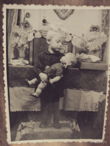 Сангородок.1957год. Я с куклой  Ухта