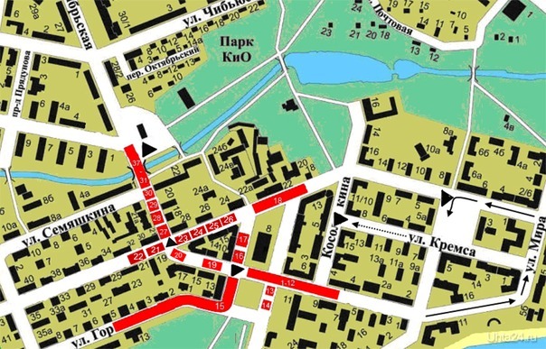 Первомай, движение колонн УХТА24, ПЕРВЫЙ СПРАВОЧНЫЙ ПОРТАЛ УХТЫ Ухта