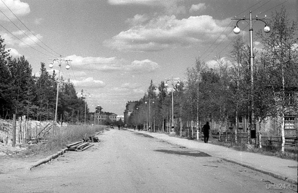 196?г. Улица Пушкинская. Фото Белых В.А. История Ухта