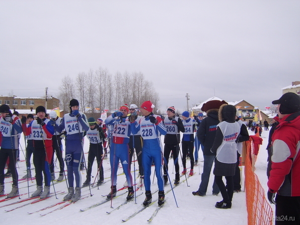 лыжня России-2009 15 февраля. УРМЗ Спорт Ухта