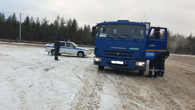 В Ухте прошли проверки грузовых транспортных средств