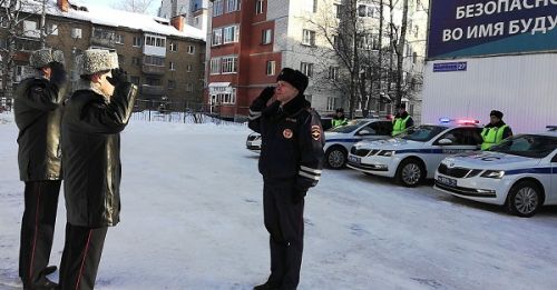Автопарк Госавтоинспекции Коми пополнился новыми патрульными автомобилями